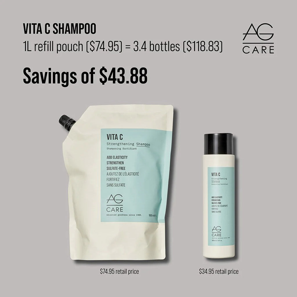 AG Care VITA C Strengthening Shampoo 1000ml