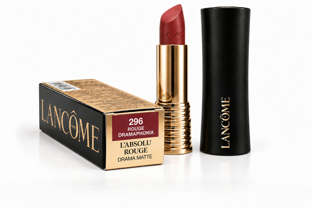 L'Absolu Rouge Cream Lipstick Rouge Dramaphoria 296