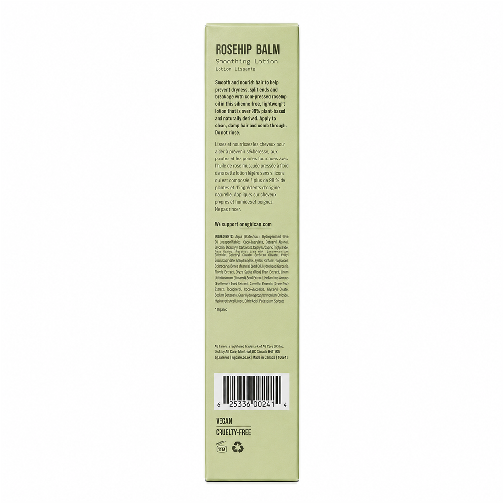 AG Care Rosehip Balm Smoothing Lotion 89ml