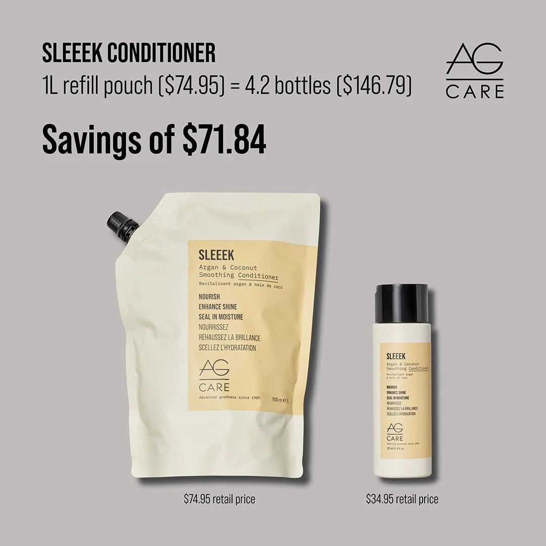 AG Care SMOOOTH Argan & Coconut Smoothing Shampoo 1000ml