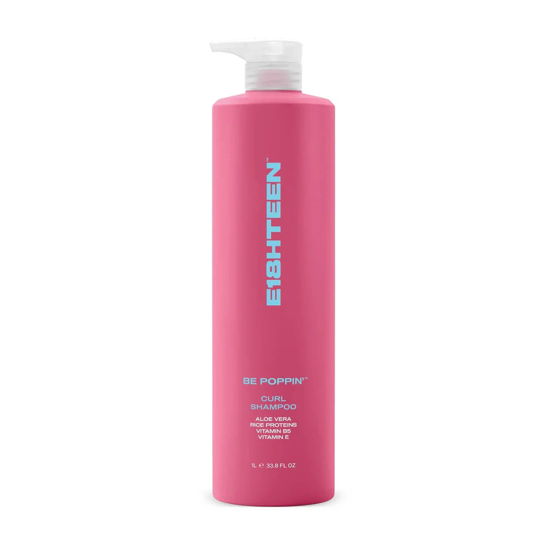 E18HTEEN Be Poppin' Curl Shampoo 1L