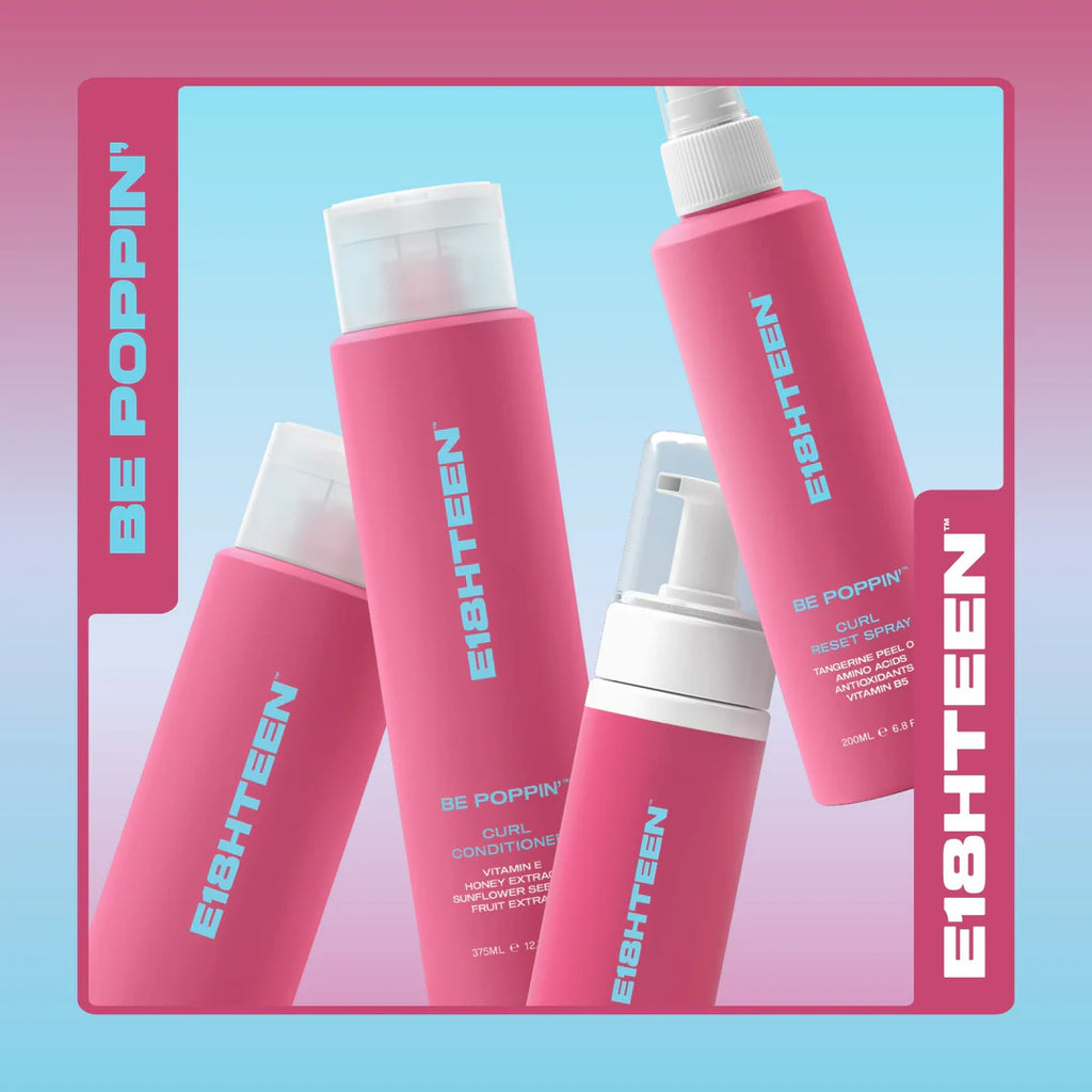 E18HTEEN Be Poppin' Curl Shampoo 1L