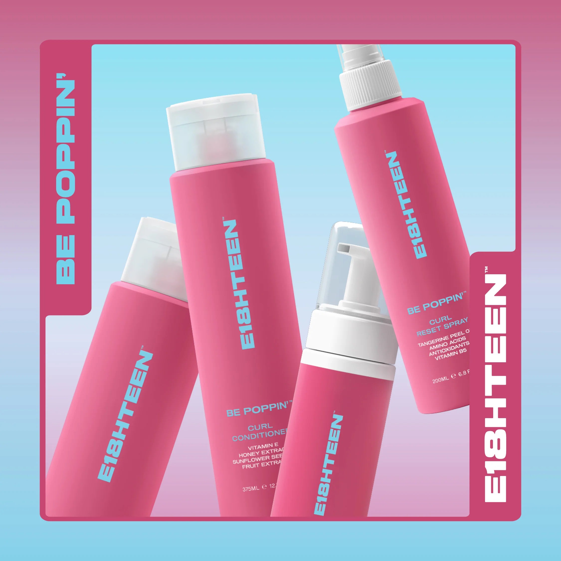 E18HTEEN BE POPPIN Curl Conditioner 1L