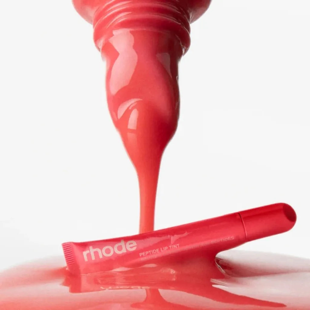 Rhode Peptide Lip Tint Glaze Guava Spritz