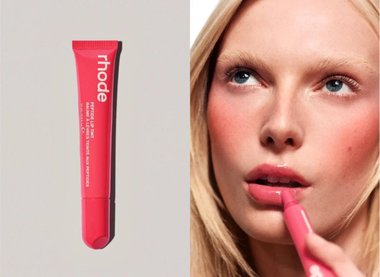 Rhode Peptide Lip Tint Glaze Guava Spritz