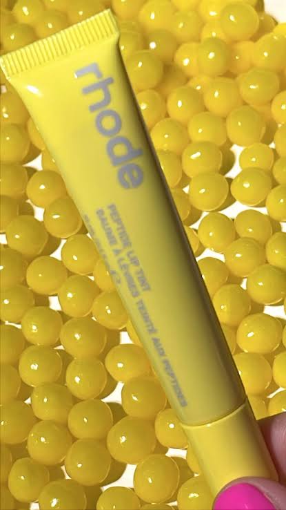 Rhode Peptide Lip Tint Glaze Lemontini