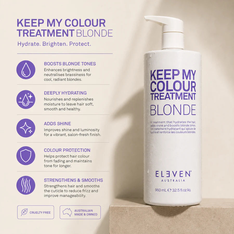 Eleven Australia Keep My Colour Treatment Blonde 960mL