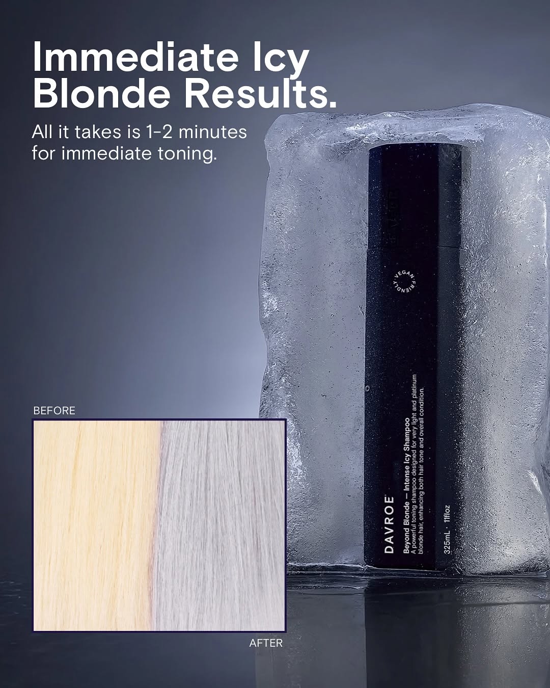 Davroe Beyond Blonde Intense Icy Shampoo 325ml
