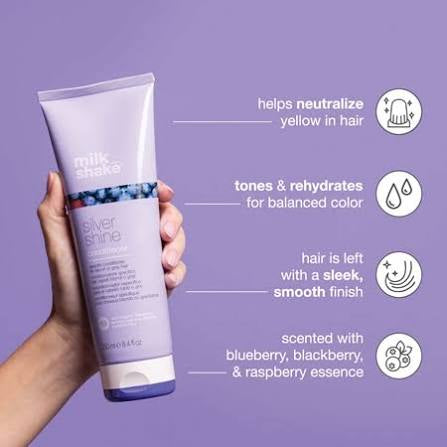 milk_shake silver shine conditioner 200ml