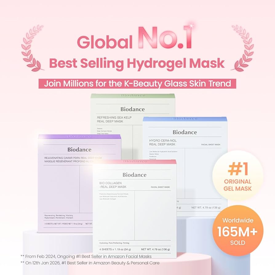 BIODANCE Bio-Collagen Real Deep Mask 4pk