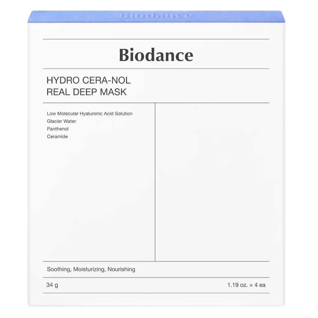 Biodance Hydro Cera-Nol Real Deep Facial Mask