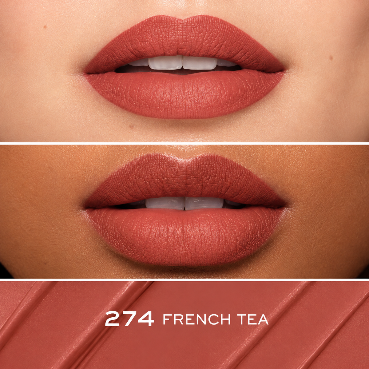 L'Absolu Rouge Cream Lipstick French Tea 274